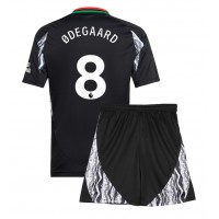 Camisa de Futebol Arsenal Martin Odegaard #8 Equipamento Secundário Infantil 2024-25 Manga Curta (+ Calças curtas)